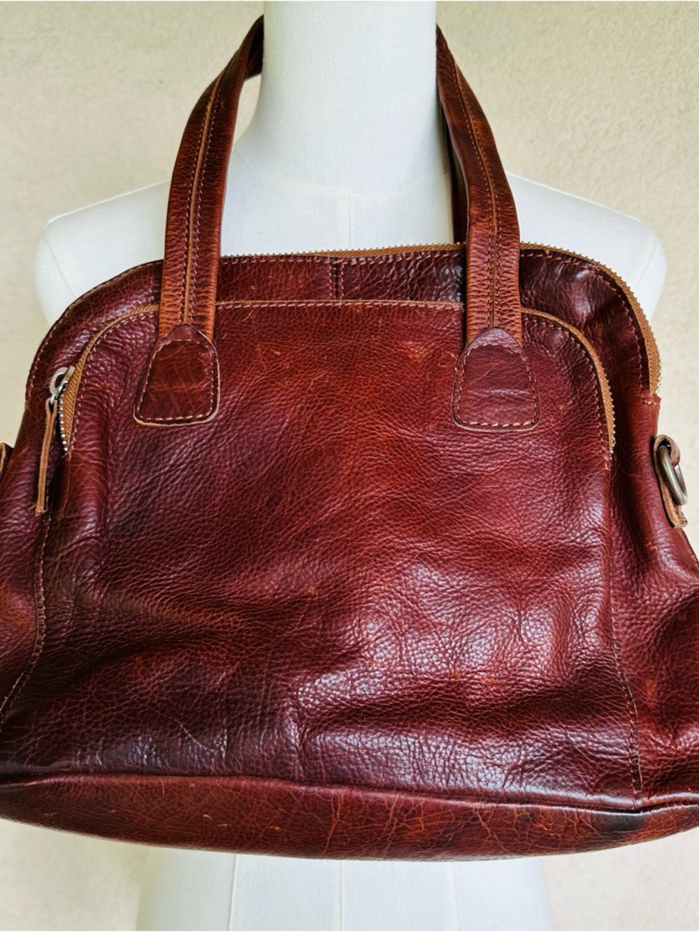 Cowboys Bag Brown Leather Travel Bag